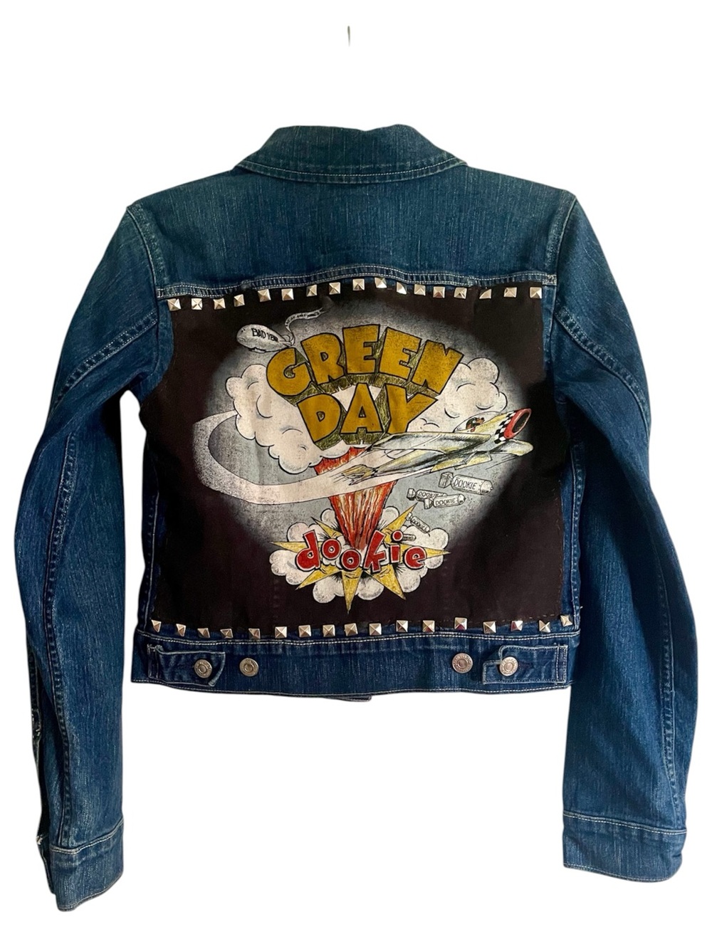 Green Day + Levi’s Women’s Size Small Denim Trucker Jacket